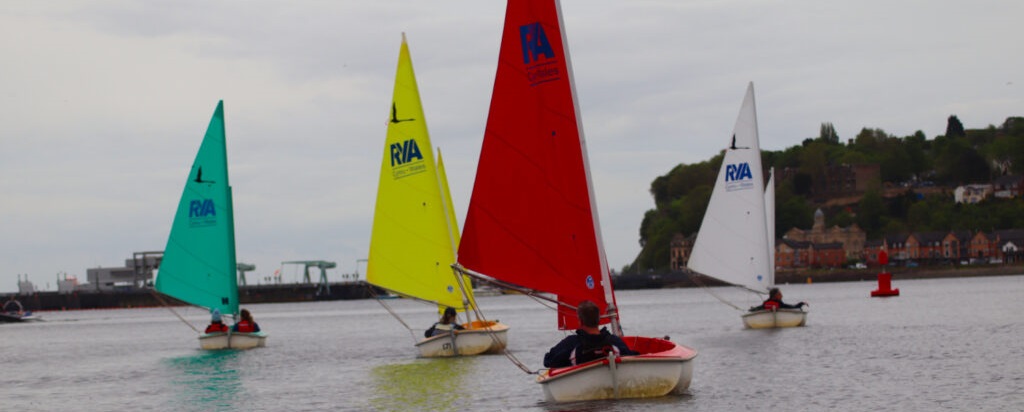 RYA Sailability Group in Cardiff Bay