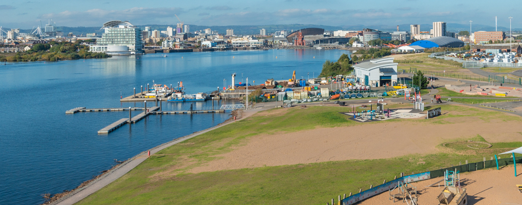 Cardiff Sailing Centre Aerial