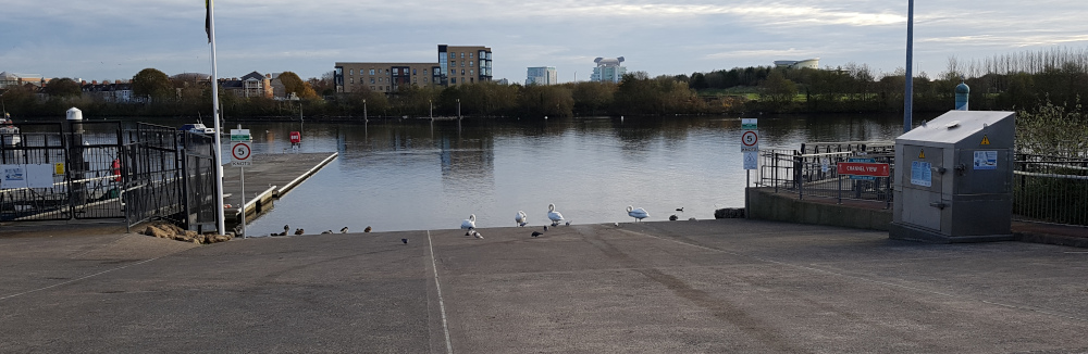 Public slipway at Channel View